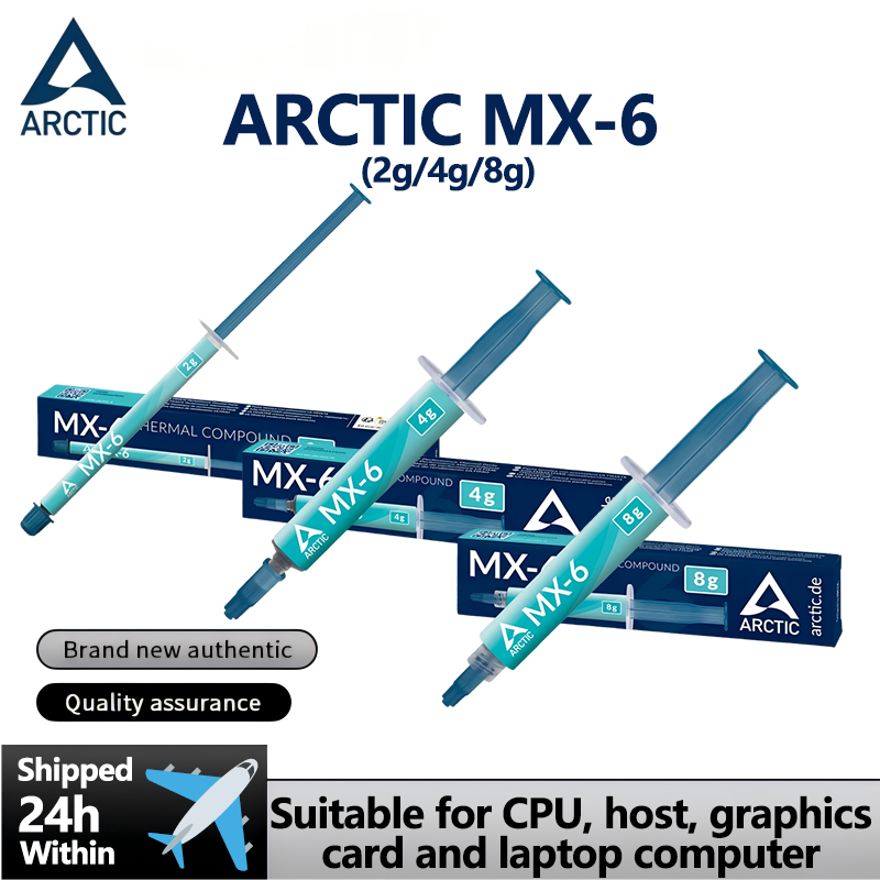 Thermal Paste Cpu - ARCTIC MX-6 (2g/4g/8g) Ultimate Performance Thermal