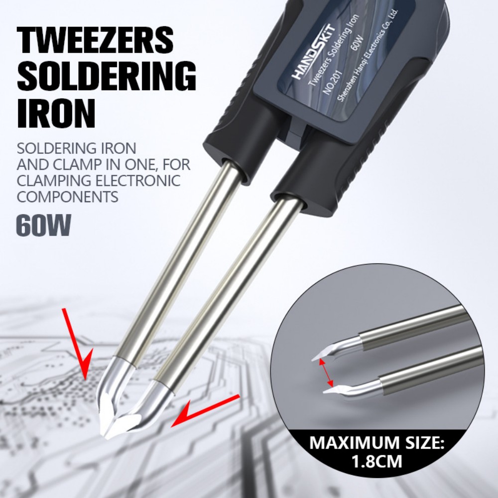 T12 Soldering Tweezer Handle – - Electronics Repair And Maintenance review and price