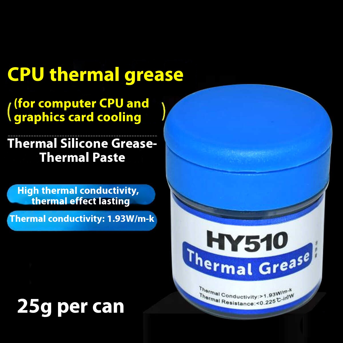HY510 Desktop Computer CPU The - Thermal Paste Cpu review and price