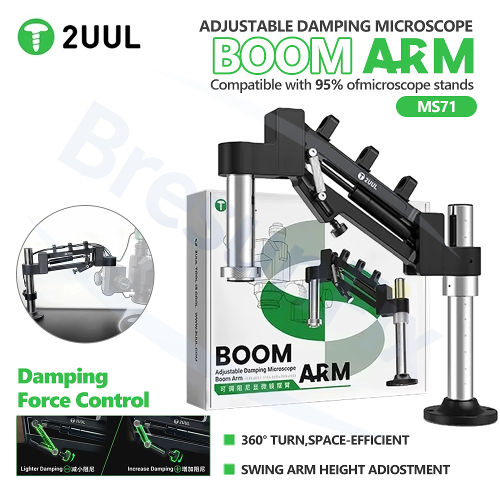 2UUL MS71 Adjustable Damping M - Electronics Repair Microscope review and price