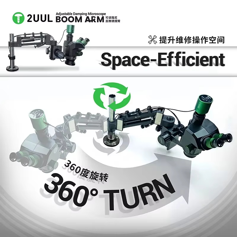 2UUL MS71 Adjustable Damping M - Electronics Repair Microscope review and price