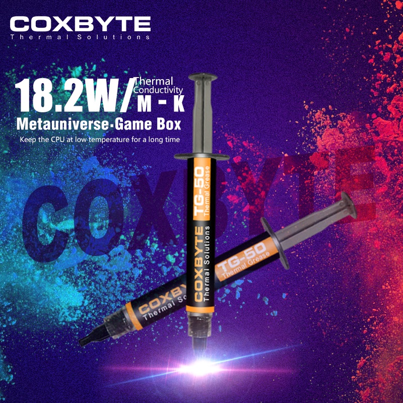 18.2W/mK Coxbyte TG-50 Thermal - Thermal Paste Cpu review and price