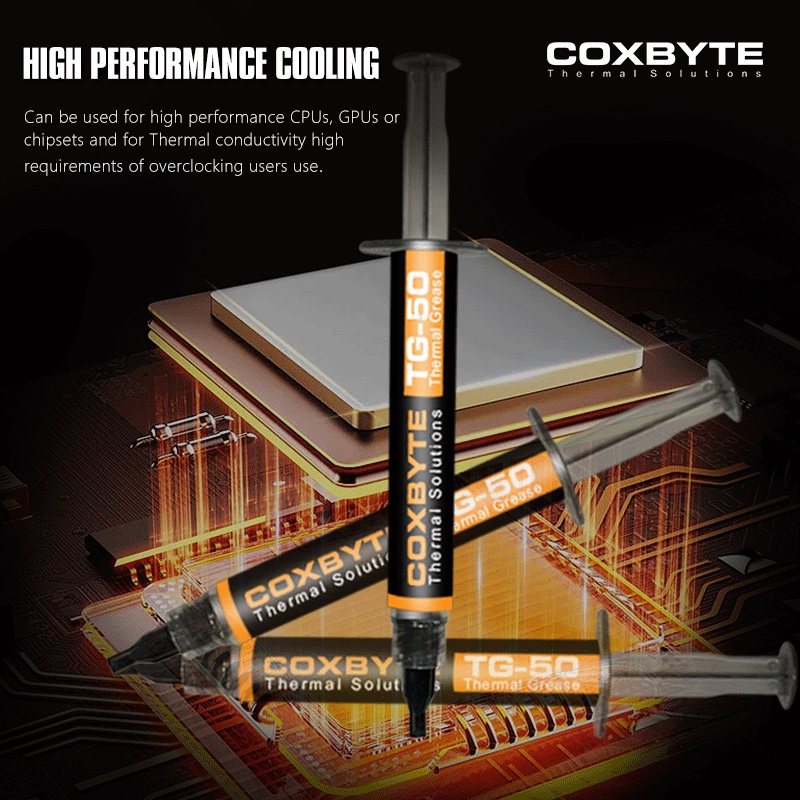 18.2W/mK Coxbyte TG-50 Thermal - Thermal Paste Cpu review and price
