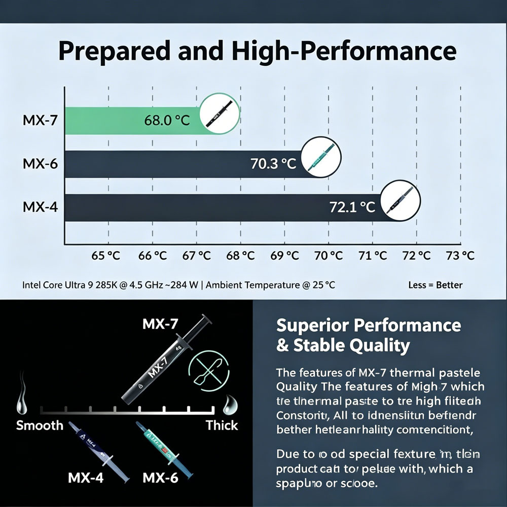 ARCTIC MX-7 4G 8G 2G Ultimate  - Thermal Paste Cpu review and price