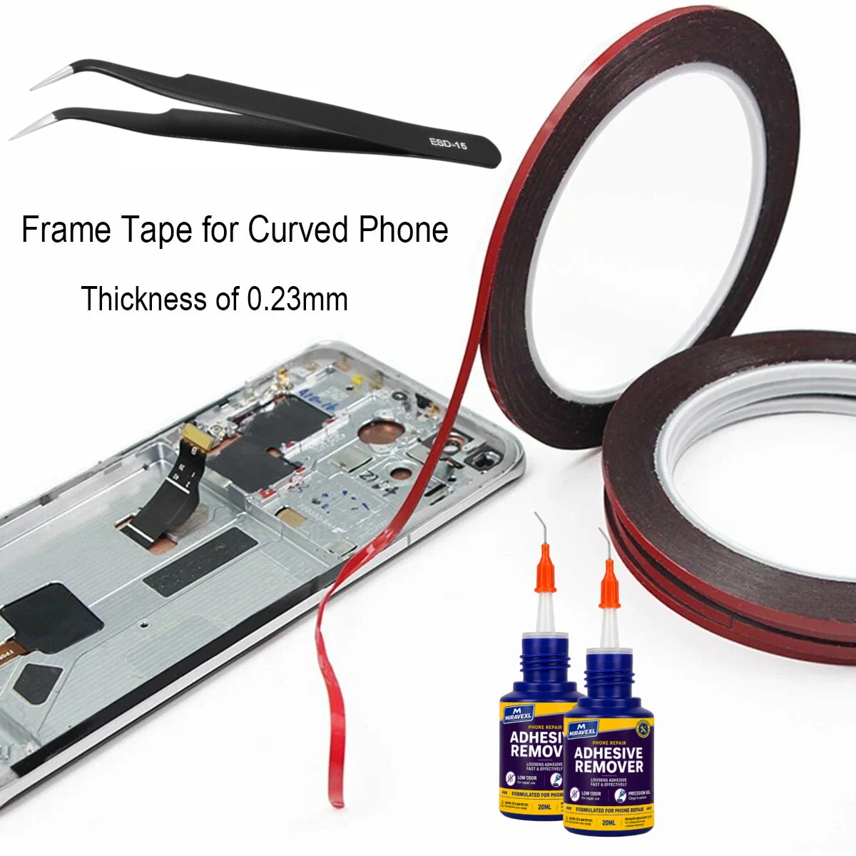2mm Phone Screen Repair Tape K - Electronics Repair Training review and price