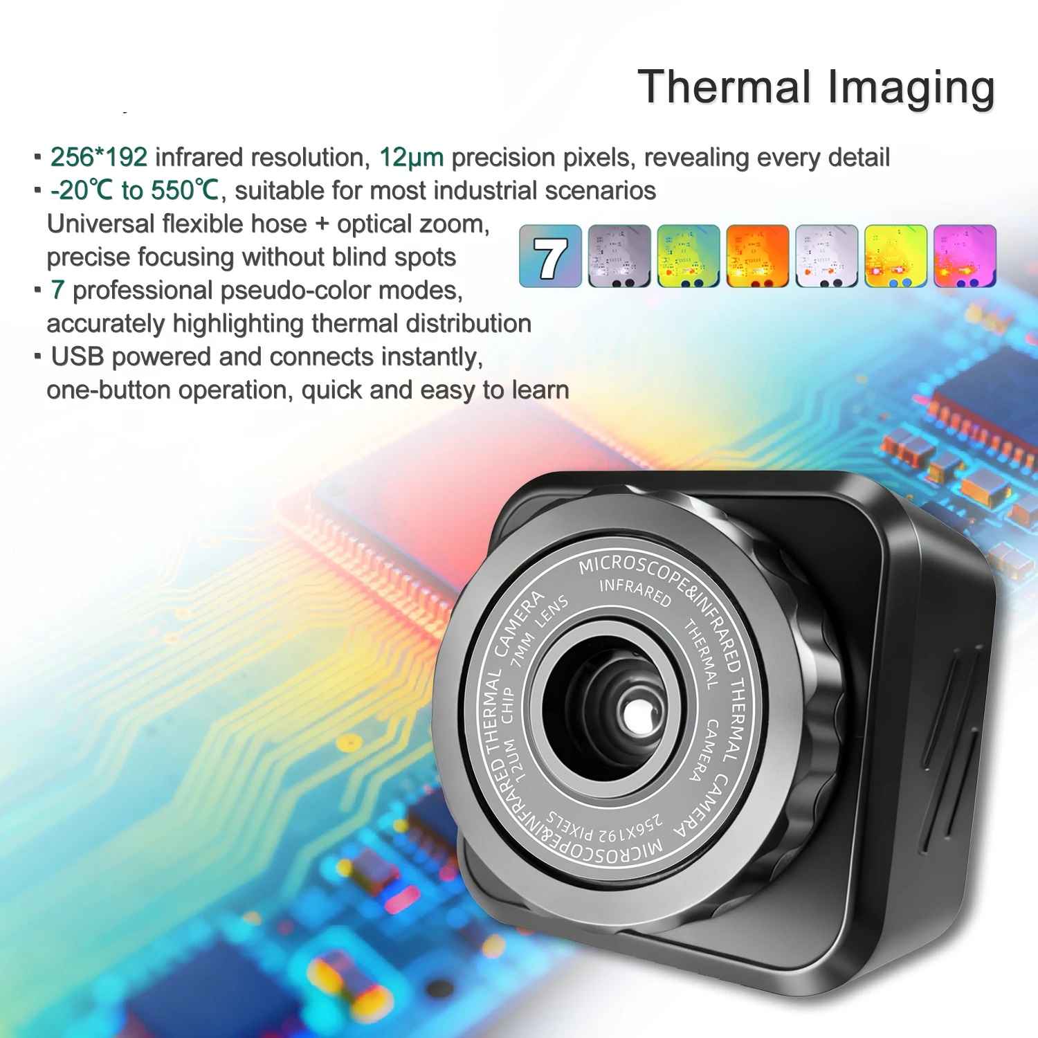 YIZHAN Thermal Imager 256*192  - Electronics Repair Microscope review and price
