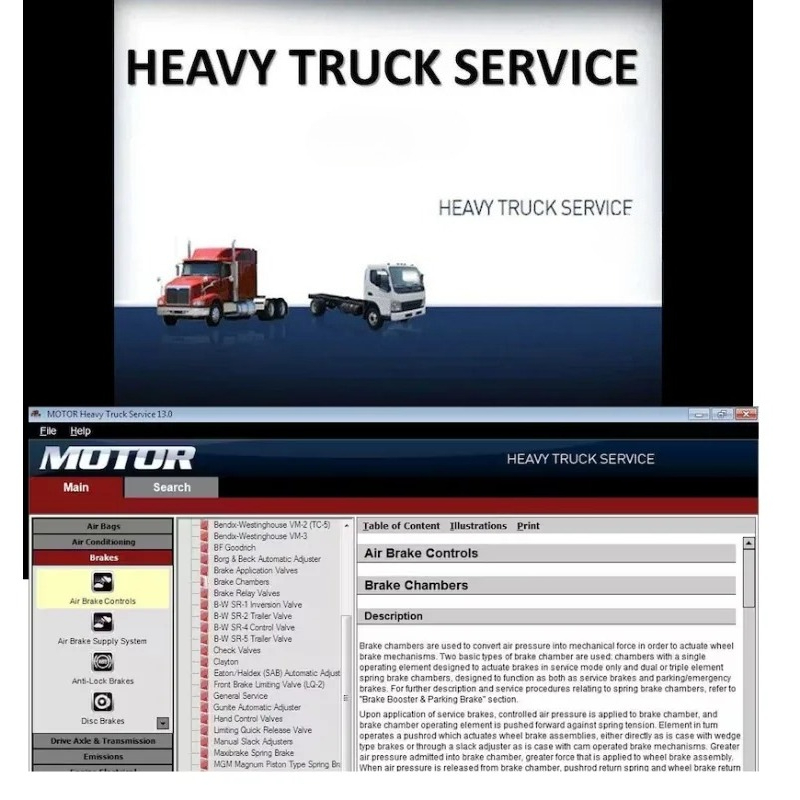 MOTOR Heavy Truck Service V19  - Electronics Repair Services review and price