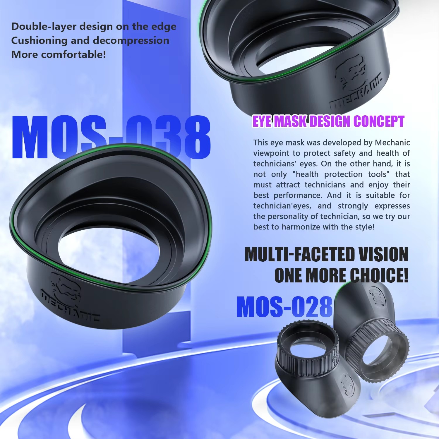 MECHANIC MOS Series Eye Guards - Electronics Repair Microscope review and price